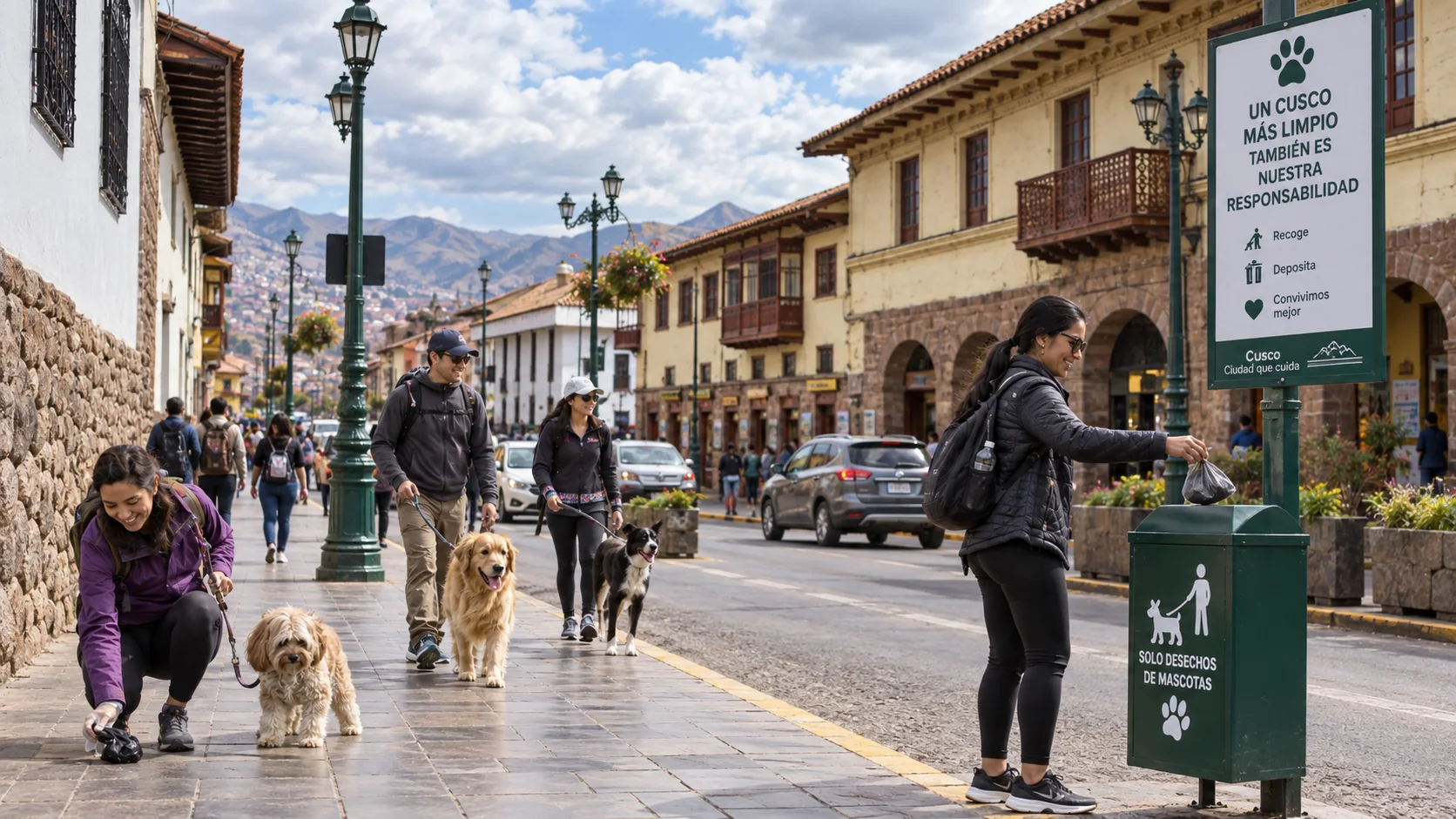 Tenencia responsable de animales en el espacio público