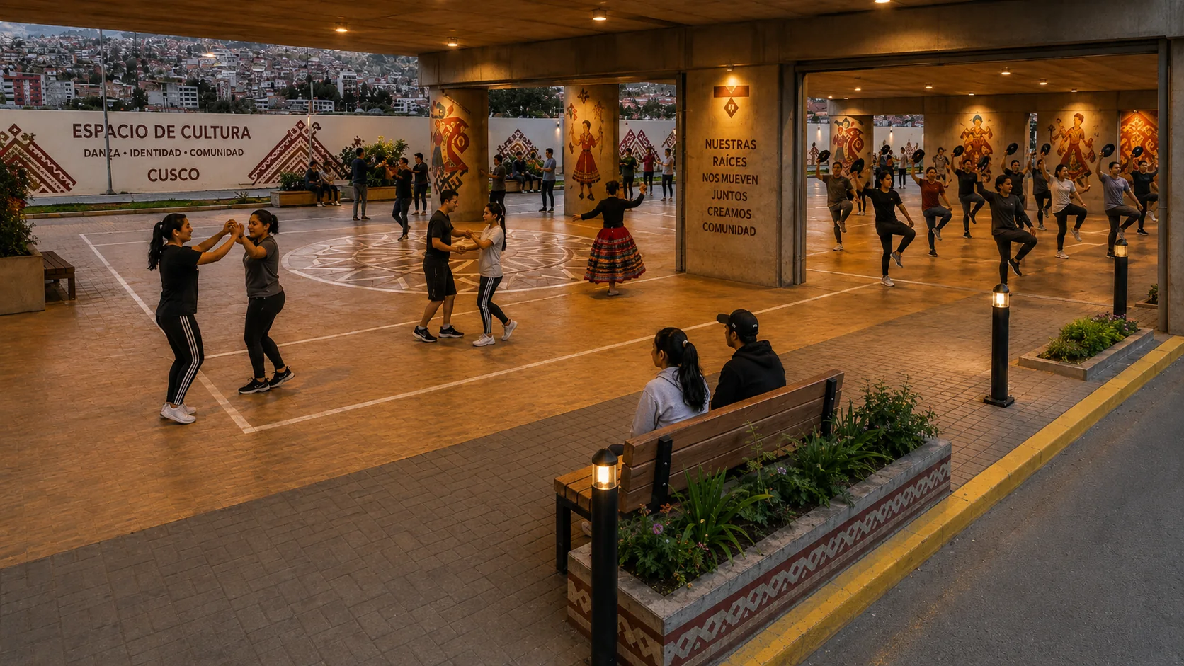Espacio público para danza, cultura e identidad